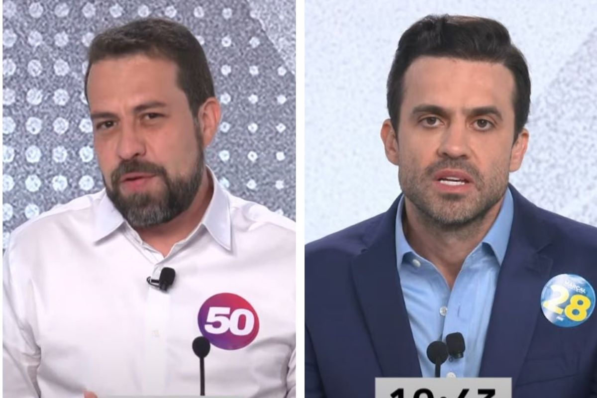 Guilherme Boulos (PSol) e Pablo Marçal (PRTB) -- Metrópoles