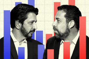 Montagem de Ricardo Nunes e Guilherme Boulos - Metrópoles