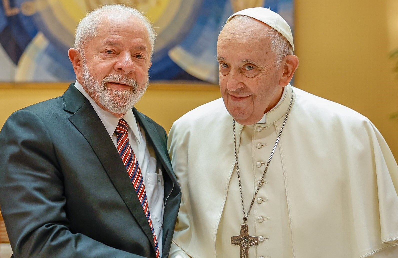 lula e papa francisco - Metrópoles