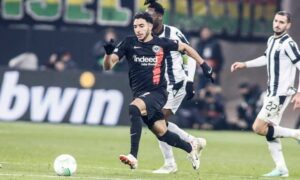 Omar Marmoush, camisa 7 do Eintracht Frankfurt