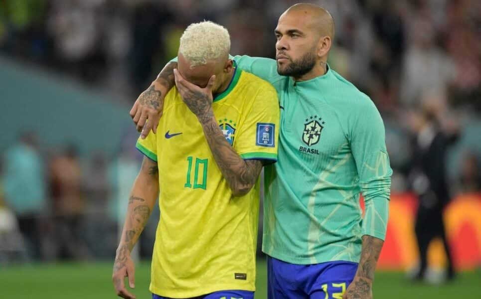 Neymar e Daniel Alves