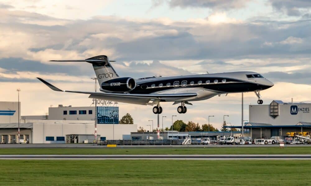 Gulfstream G700 modelo do jato de Neymar