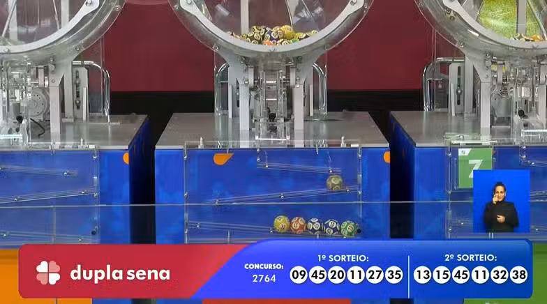 Resultado Dupla Sena 2764