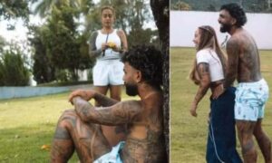 Gabigol e Rafaella Santos