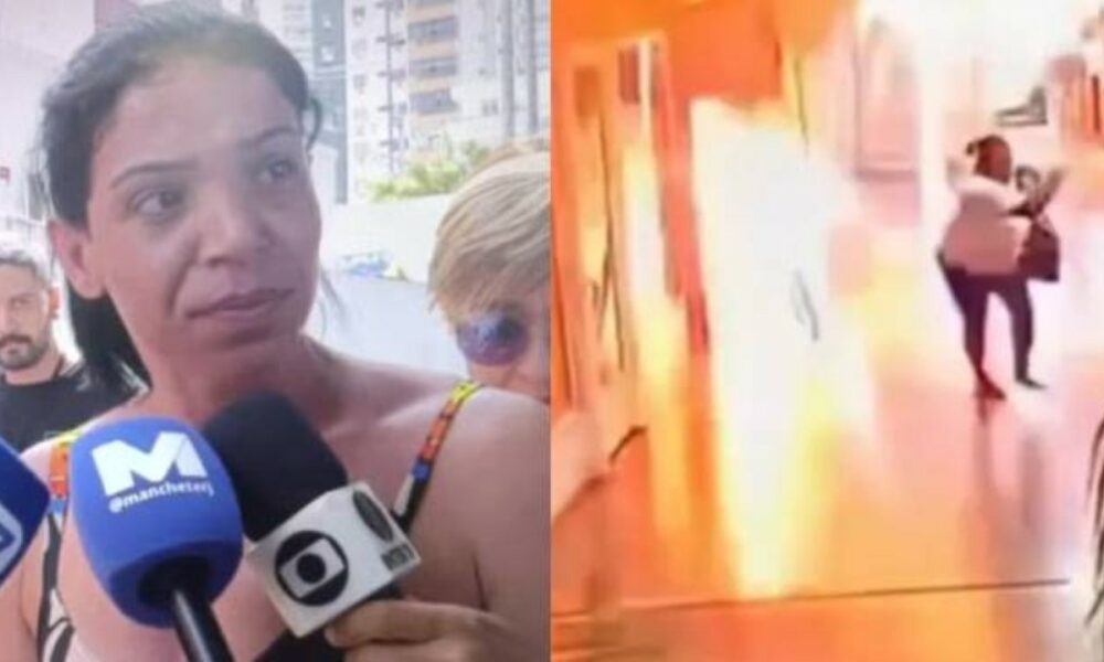 Incêndio em loja de shopping