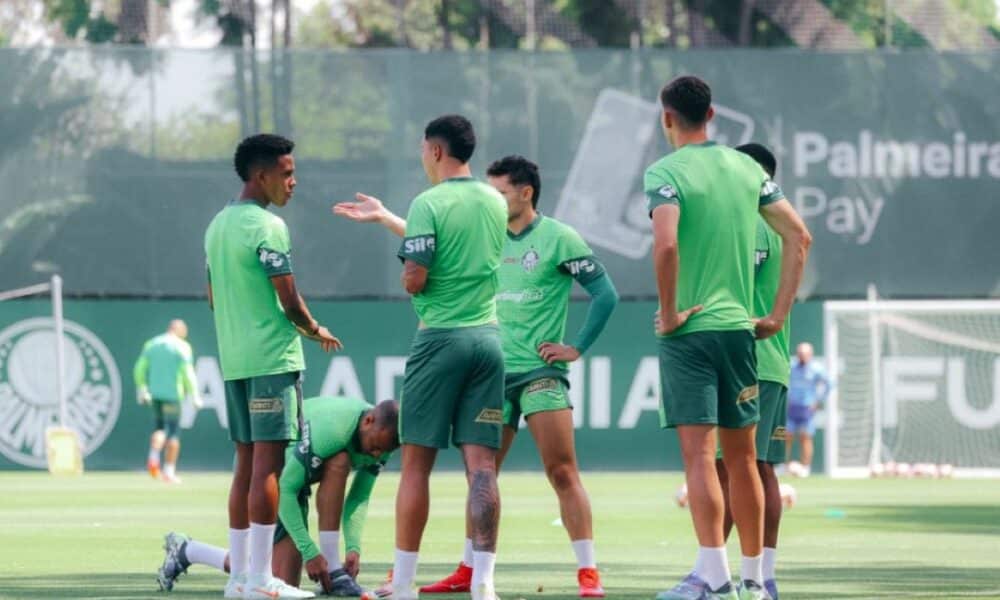 Jogadores do Palmeiras