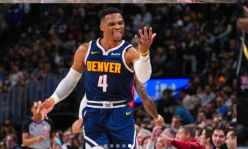 Russel Westbrook jogador do Denver Nuggets na NBA