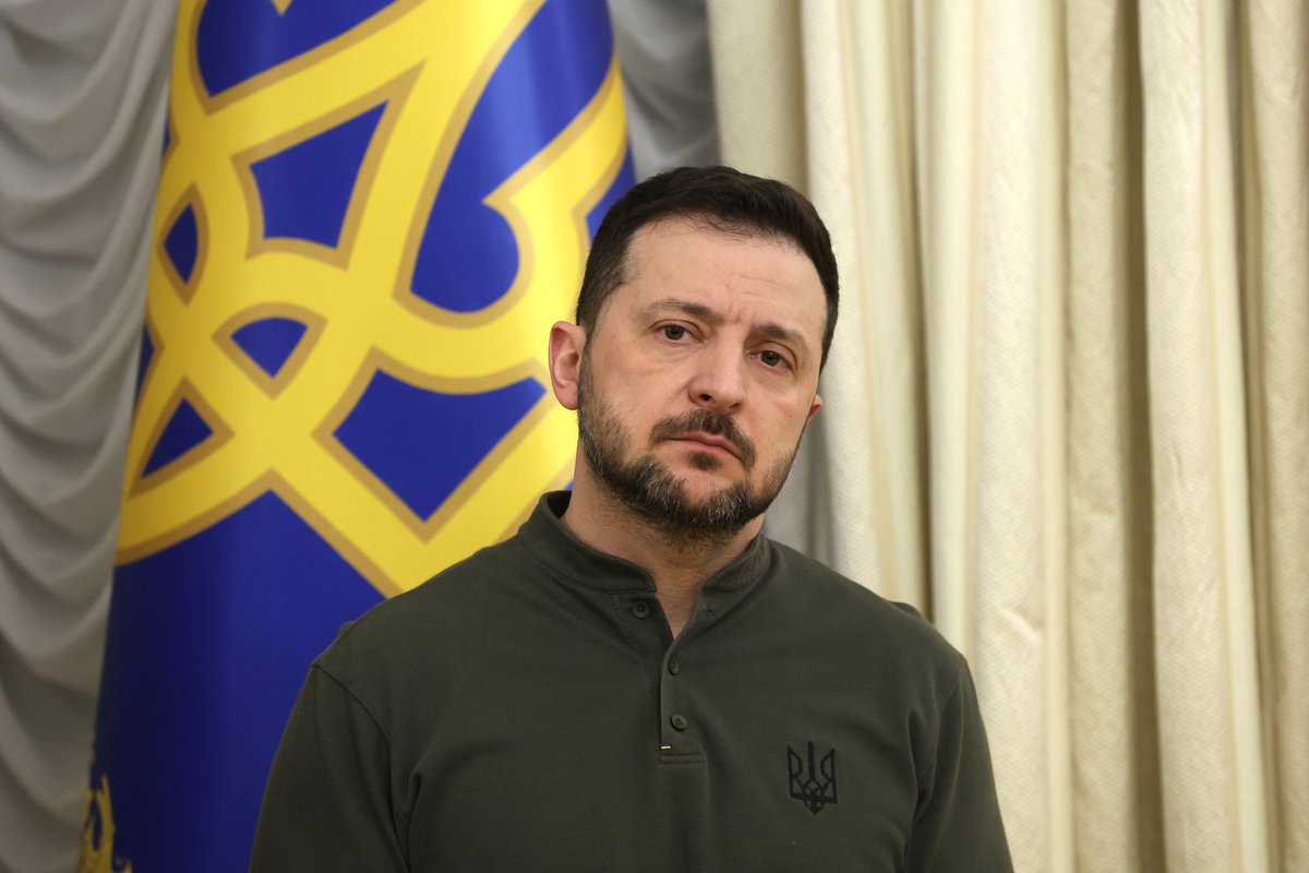 Imagem colorida mostra Volodymyr Zelensky - Metrópoles