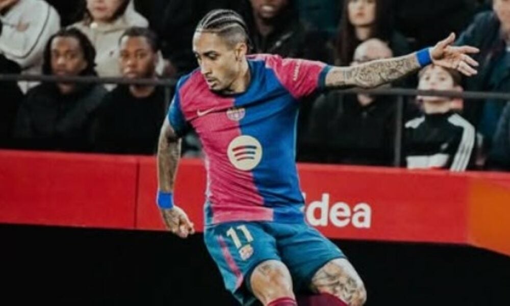 Raphinha pelo Barcelona