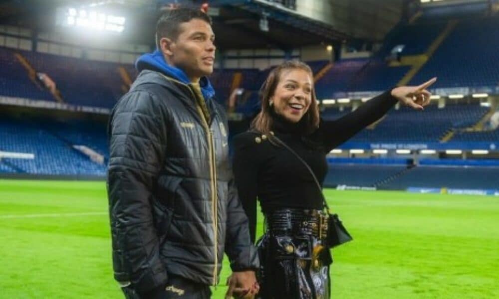 Thiago Silva e Belle Silva