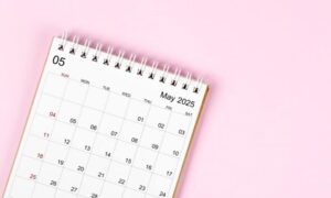 Calendário de maio